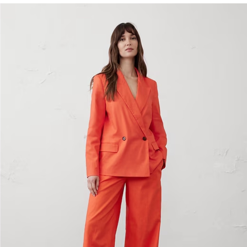 Banana Republic Bright Orange Jacket